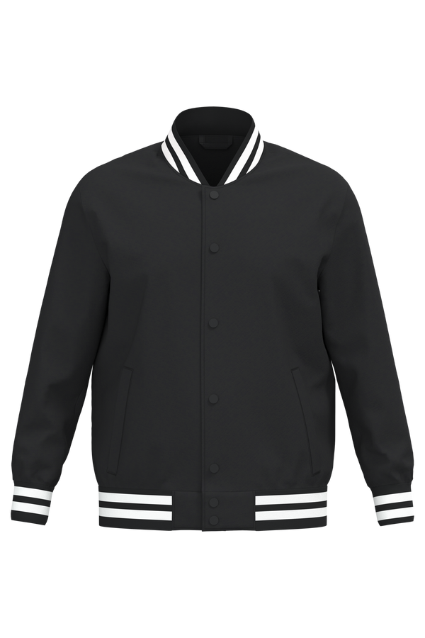 Blusão Teddy Forrado Eco-Responsável Unissexo-Preto-XS-RAG-Tailors-Fardas-e-Uniformes-Vestuario-Pro