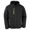 Blusão acolchoado black compass reciclado-Black / Lime-XS-RAG-Tailors-Fardas-e-Uniformes-Vestuario-Pro