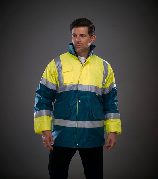 Blusão alta visibilidade em contraste corta-vento impermeável-RAG-Tailors-Fardas-e-Uniformes-Vestuario-Pro