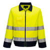 Blusão de Alta Visibilidade Contrast Madrid Hi-Vis-Amarelo/marinho-S-RAG-Tailors-Fardas-e-Uniformes-Vestuario-Pro