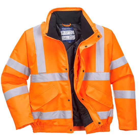 Blusão de alta visibilidade-Laranja-XS-RAG-Tailors-Fardas-e-Uniformes-Vestuario-Pro