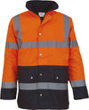 Hi Vis Orange / Navy Blue