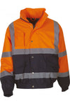 Hi Vis Orange / Navy Blue