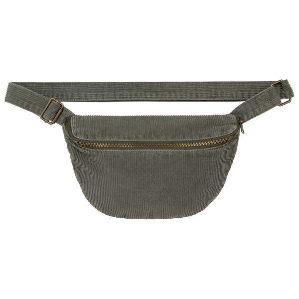 Bolsa de Cintura Eco-responsável em Bombazine com Aspeto Lavado-Cáqui Orgânico Lavado-Único-RAG-Tailors-Fardas-e-Uniformes-Vestuario-Pro