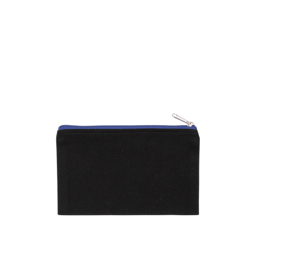 Bolsa em Algodão Canvas Pequena-Preto / Azul Royal-Único-RAG-Tailors-Fardas-e-Uniformes-Vestuario-Pro