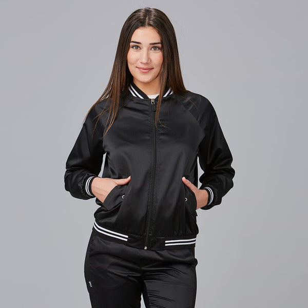 Bomber Feminino Val Paços-Preto-XS-RAG-Tailors-Fardas-e-Uniformes-Vestuario-Pro