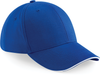 Boné Athleisure com 6 painéis-Bright Royal / White-Único-RAG-Tailors-Fardas-e-Uniformes-Vestuario-Pro