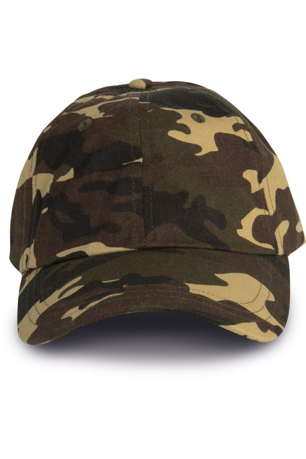 Boné Baixo Perfil - 6 Painéis-Khaki Camouflage-Único-RAG-Tailors-Fardas-e-Uniformes-Vestuario-Pro