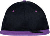 black / purple