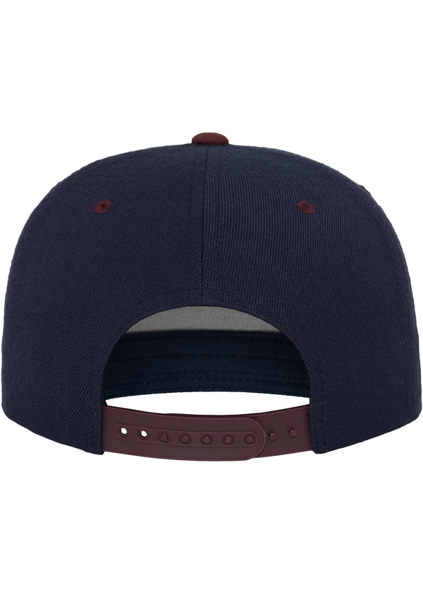 Boné Classic Snapback Bicolor-Azul Marinho / Castanho Avermelhado-Único-RAG-Tailors-Fardas-e-Uniformes-Vestuario-Pro