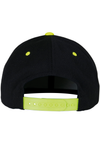 Boné Classic Snapback Bicolor-Preto / Amarelo Néon-Único-RAG-Tailors-Fardas-e-Uniformes-Vestuario-Pro
