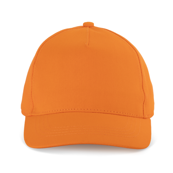 Boné Criança de Algodão - 5 Painéis-Laranja-Único-RAG-Tailors-Fardas-e-Uniformes-Vestuario-Pro