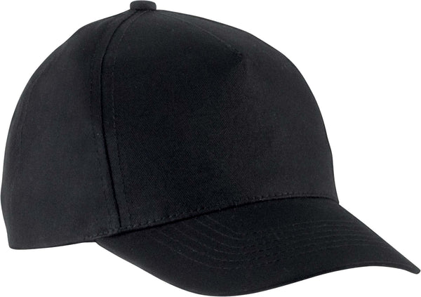 Boné Criança de Algodão - 5 Painéis-Preto-Único-RAG-Tailors-Fardas-e-Uniformes-Vestuario-Pro