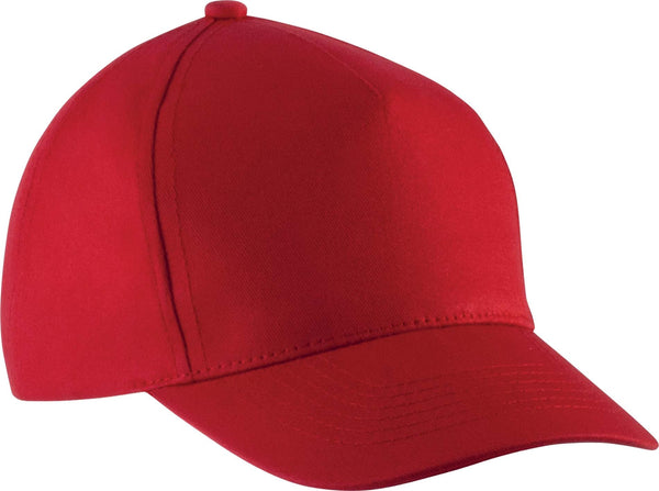 Boné Criança de Algodão - 5 Painéis-Vermelho-Único-RAG-Tailors-Fardas-e-Uniformes-Vestuario-Pro