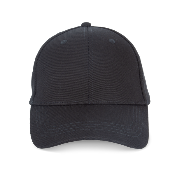 Boné Eco-responsável 6 Painéis Unissexo-Preto-Único-RAG-Tailors-Fardas-e-Uniformes-Vestuario-Pro