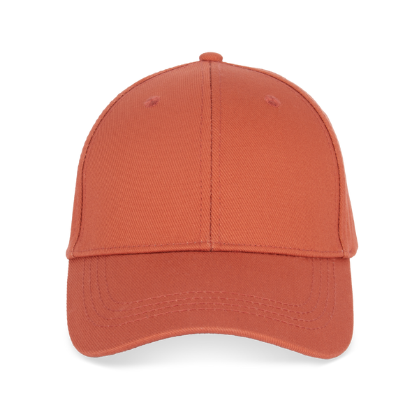 Boné Eco-responsável 6 Painéis Unissexo-Tijolo Queimado-Único-RAG-Tailors-Fardas-e-Uniformes-Vestuario-Pro