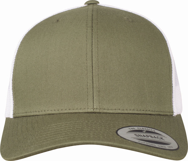 Boné Flexfit Bicolor Retro Trucker-Buck / White-Único-RAG-Tailors-Fardas-e-Uniformes-Vestuario-Pro