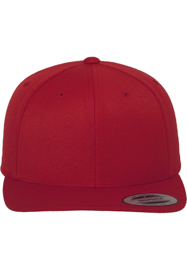 Boné Flexfit Classic Snapback-RED-Único-RAG-Tailors-Fardas-e-Uniformes-Vestuario-Pro