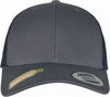 Boné Flexfit Clássico Retro Trucker-CHARCOAL / BLACK-One Size-RAG-Tailors-Fardas-e-Uniformes-Vestuario-Pro