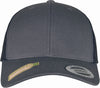 Boné Flexfit Clássico Retro Trucker-CHARCOAL / BLACK-Único-RAG-Tailors-Fardas-e-Uniformes-Vestuario-Pro