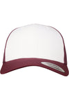 Boné Flexfit Retro Trucker Colored Front-MAROON / WHITE-Único-RAG-Tailors-Fardas-e-Uniformes-Vestuario-Pro