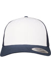 Boné Flexfit Retro Trucker Colored Front-NAVY / WHITE-Único-RAG-Tailors-Fardas-e-Uniformes-Vestuario-Pro