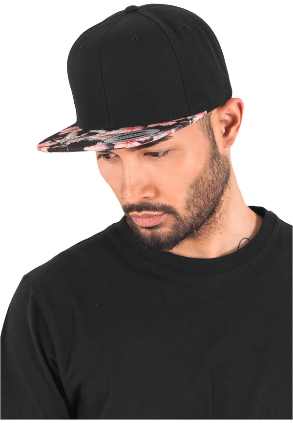 Boné Floral Snapback Unissexo-RAG-Tailors-Fardas-e-Uniformes-Vestuario-Pro