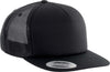 Boné K-Up Trucker clássico 5 painéis-Preto / Preto / Preto-One Size-RAG-Tailors-Fardas-e-Uniformes-Vestuario-Pro