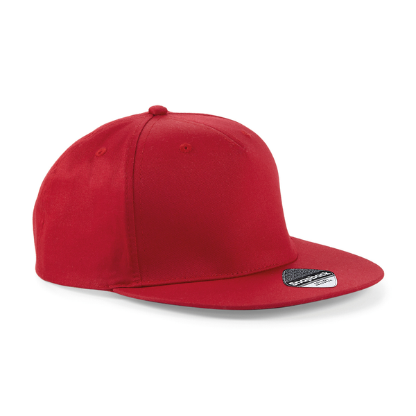 Boné Rapper com 5 painéis-Classic Red-Único-RAG-Tailors-Fardas-e-Uniformes-Vestuario-Pro