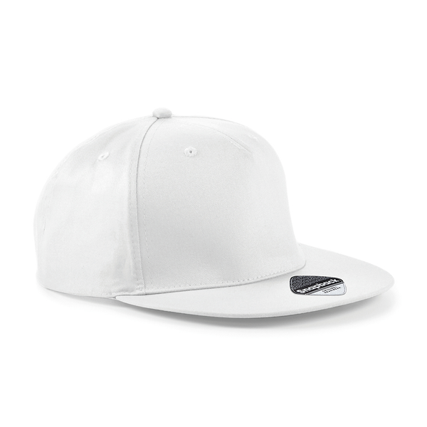 Boné Rapper com 5 painéis-White-Único-RAG-Tailors-Fardas-e-Uniformes-Vestuario-Pro