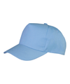 Boné Reciclado 5 Painéis de Criança-Azul Céu-Único-RAG-Tailors-Fardas-e-Uniformes-Vestuario-Pro