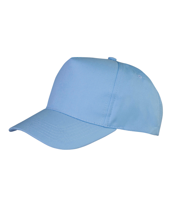 Boné Reciclado 5 Painéis de Criança-Azul Céu-Único-RAG-Tailors-Fardas-e-Uniformes-Vestuario-Pro