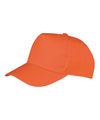 Boné Reciclado 5 Painéis de Criança-Laranja-Único-RAG-Tailors-Fardas-e-Uniformes-Vestuario-Pro