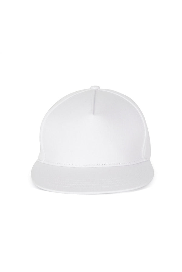 Boné Snapback - 5 Painéis-Branco-Único-RAG-Tailors-Fardas-e-Uniformes-Vestuario-Pro