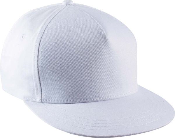 Boné Snapback - 5 Painéis-Branco-Único-RAG-Tailors-Fardas-e-Uniformes-Vestuario-Pro