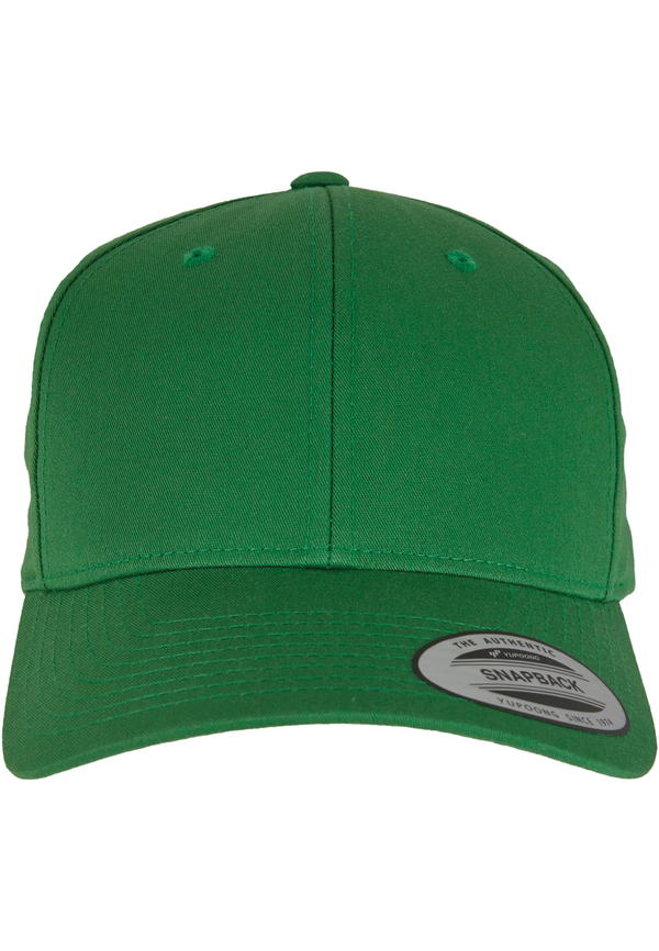 Boné Snapback Clássico de Pala Curva-Verde Clássico-Único-RAG-Tailors-Fardas-e-Uniformes-Vestuario-Pro