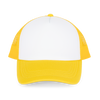 Boné Trucker Criança - 5 Painéis-Branco / Amarelo Solar-Único-RAG-Tailors-Fardas-e-Uniformes-Vestuario-Pro