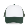 Boné Trucker Criança - 5 Painéis-Branco / Verde Pinheiro-Único-RAG-Tailors-Fardas-e-Uniformes-Vestuario-Pro