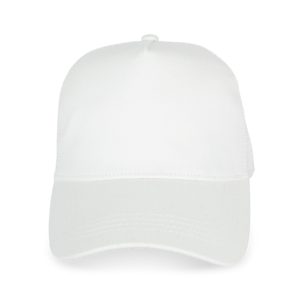 Boné Trucker Eco-Responsável 5 Painéis Unissexo-Marfim-Único-RAG-Tailors-Fardas-e-Uniformes-Vestuario-Pro