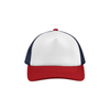 Boné Trucker com 5 Painéis Multicolorido-Azul Marinho / Vermelho-Único-RAG-Tailors-Fardas-e-Uniformes-Vestuario-Pro