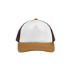 Boné Trucker com 5 Painéis Multicolorido-Chocolate / Âmbar Escuro-Único-RAG-Tailors-Fardas-e-Uniformes-Vestuario-Pro