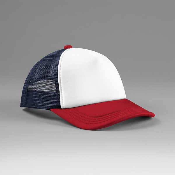 Boné Trucker com 5 Painéis Multicolorido-RAG-Tailors-Fardas-e-Uniformes-Vestuario-Pro