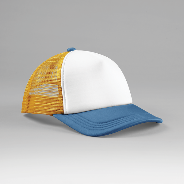 Boné Trucker com 5 Painéis Multicolorido-RAG-Tailors-Fardas-e-Uniformes-Vestuario-Pro