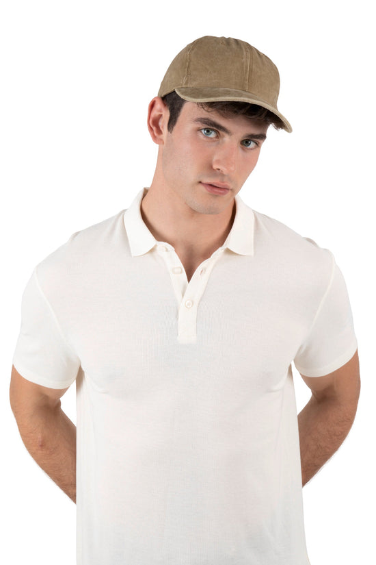Boné Vintage Algodão Escovado - 6 painéis-RAG-Tailors-Fardas-e-Uniformes-Vestuario-Pro