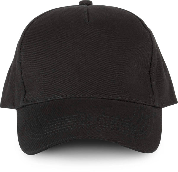 Boné com 5 painéis em algodão biológico-Preto-Único-RAG-Tailors-Fardas-e-Uniformes-Vestuario-Pro
