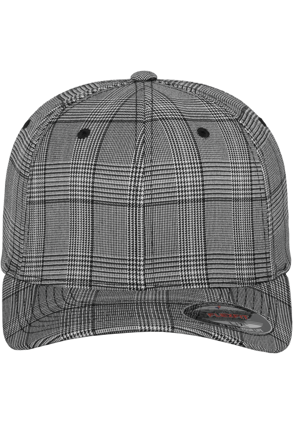 Boné com Motivo do Príncipe de Gales-Preto / Branco-S/M-RAG-Tailors-Fardas-e-Uniformes-Vestuario-Pro