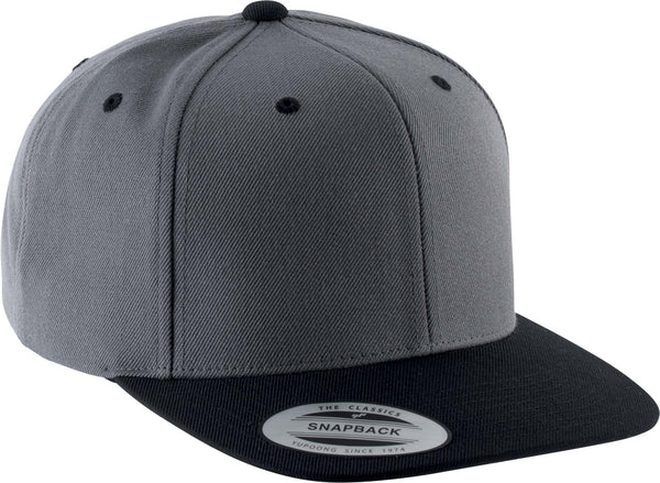 Boné com pala direita 6 painéis-Dark Grey / Preto-Único-RAG-Tailors-Fardas-e-Uniformes-Vestuario-Pro