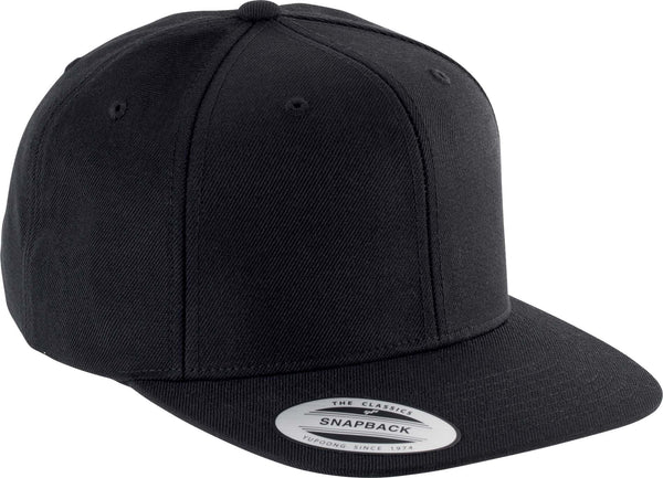 Boné com pala direita 6 painéis-Preto / Preto-Único-RAG-Tailors-Fardas-e-Uniformes-Vestuario-Pro