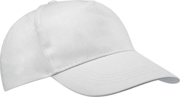 Boné de Algodão - 5 Painéis-Branco-Único-RAG-Tailors-Fardas-e-Uniformes-Vestuario-Pro