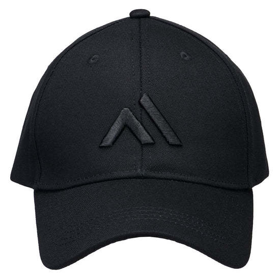 Boné de Basebol Clássico em Algodão-Preto-Único-RAG-Tailors-Fardas-e-Uniformes-Vestuario-Pro